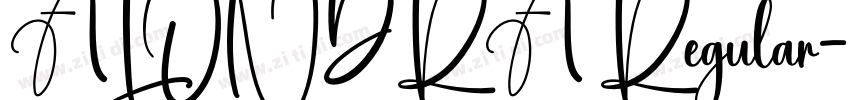 ALONDRA Regular字体转换 ALONDRA Regular字体转换